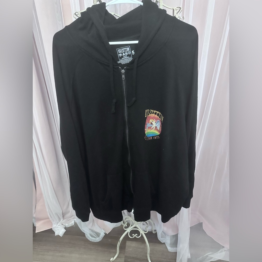 Torrid Black Zip-Up Hoodie